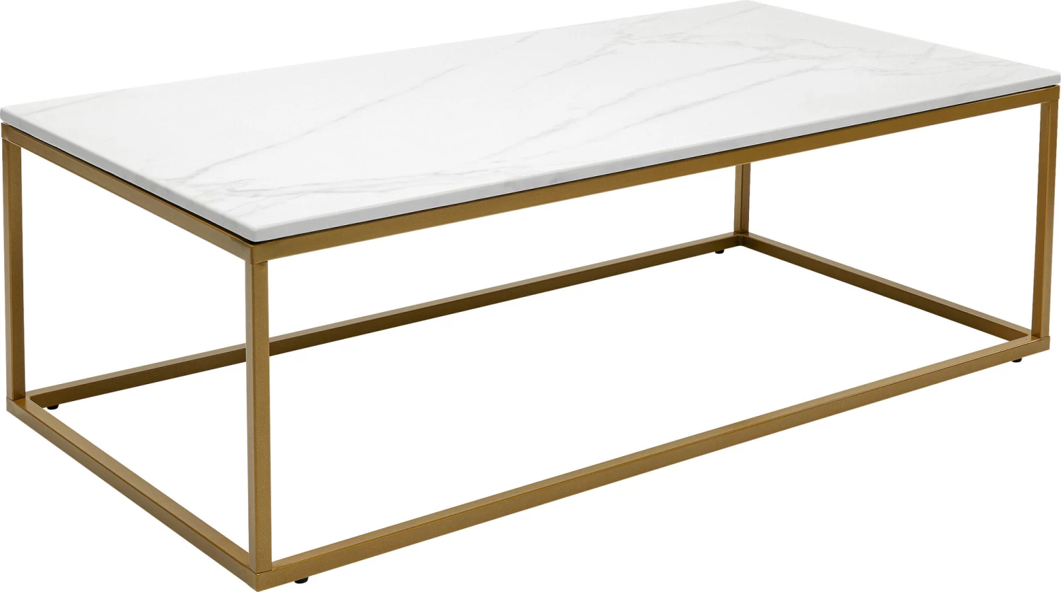 Couchtisch Key West Gold 120x60cm – Bild 2