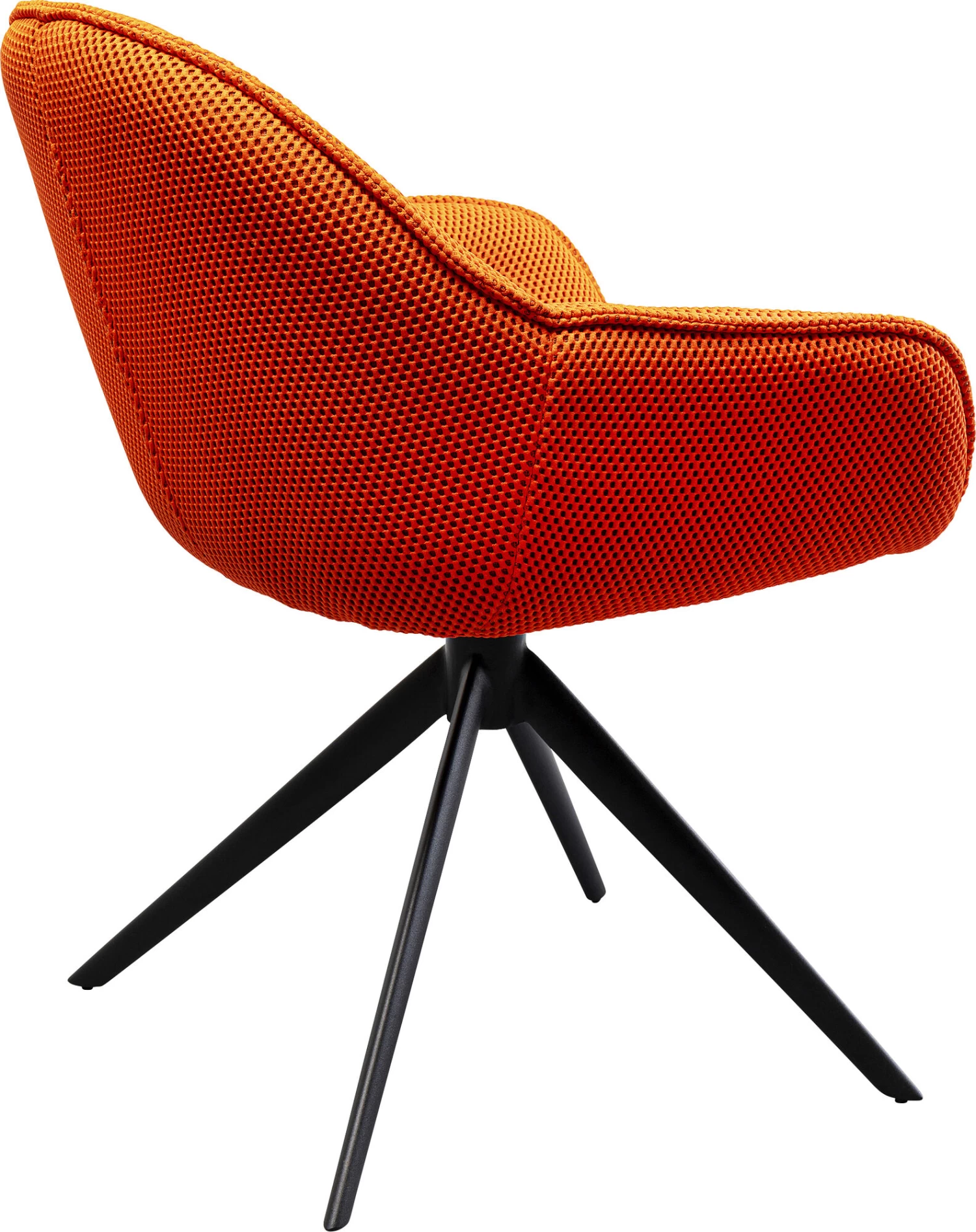 Drehstuhl Carlito Mesh Orange – Bild 4