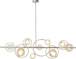 Hängeleuchte Universe Chrom 110cm