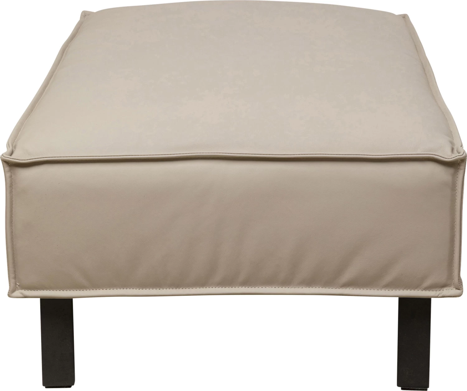 Hocker Victor Leder Grau