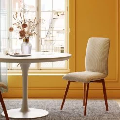 Stuhl Lara Cord Creme