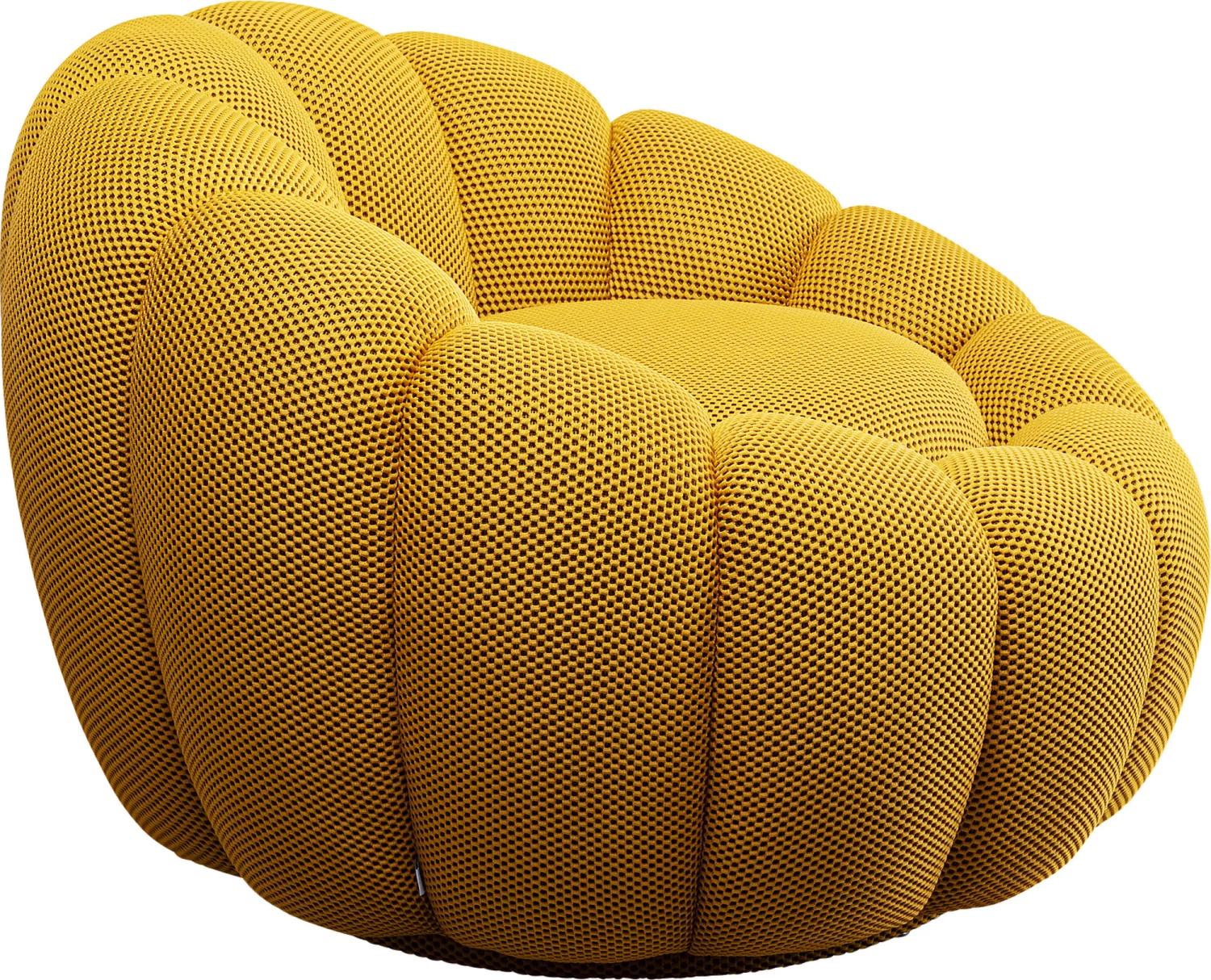 Drehsessel Peppo Bloom Gelb – Bild 2