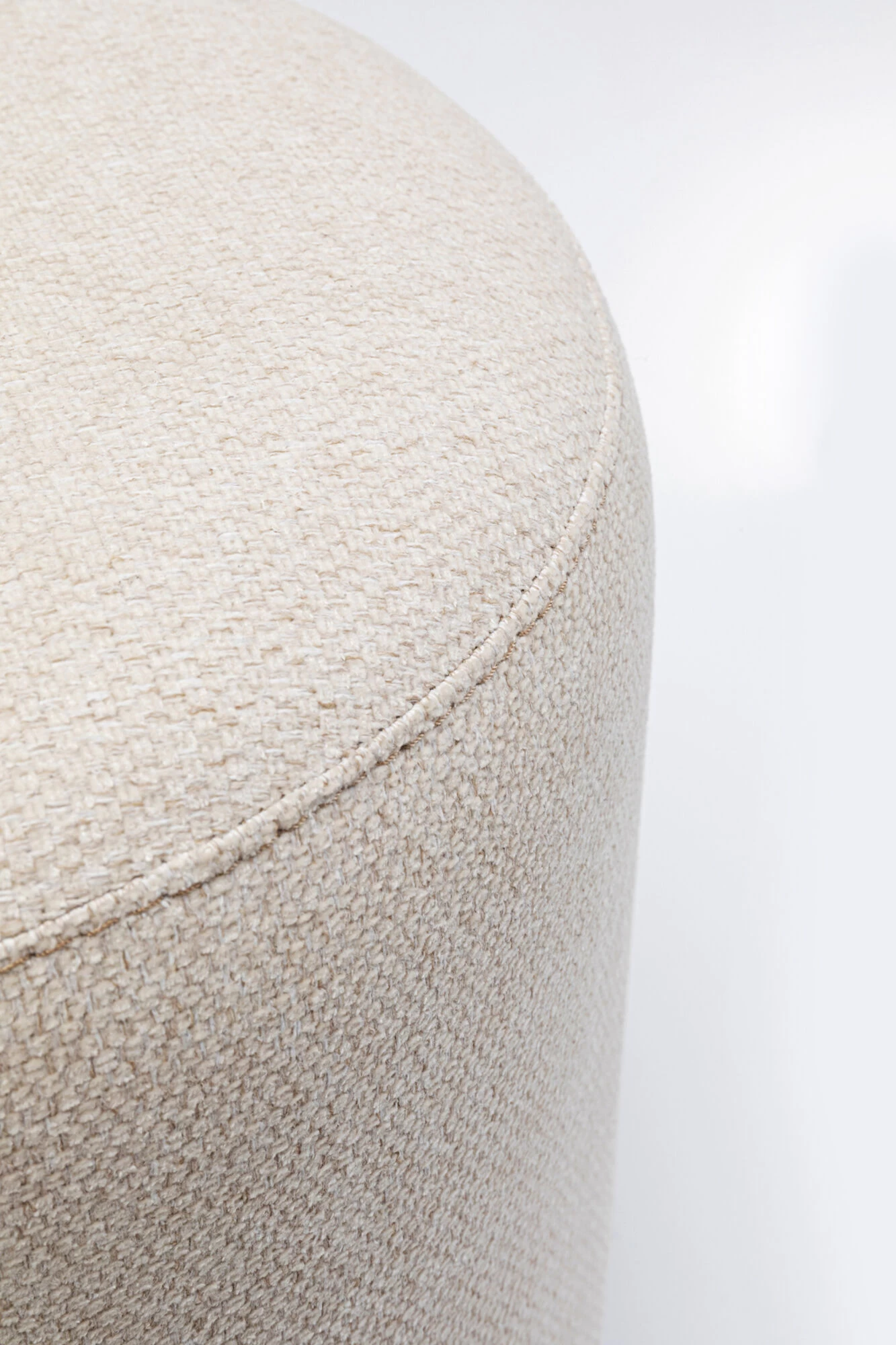 Hocker Cherry Creme Black Ø36cm – Bild 5