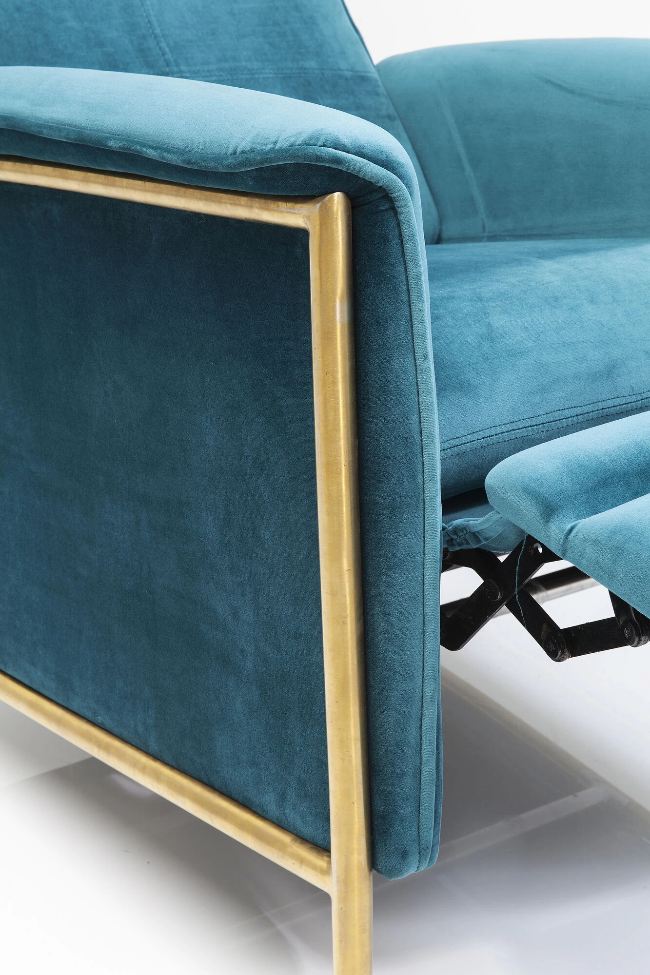 Relaxsessel Lazy Velvet Blau – Bild 12