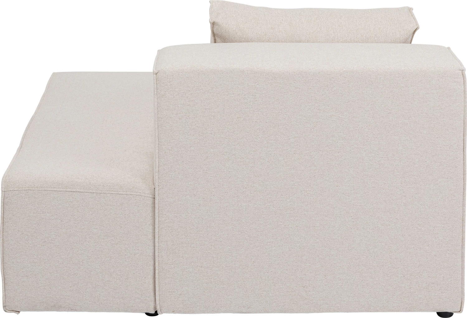 Infinity Ottomane Semi Elements Creme Rechts 120cm – Bild 3