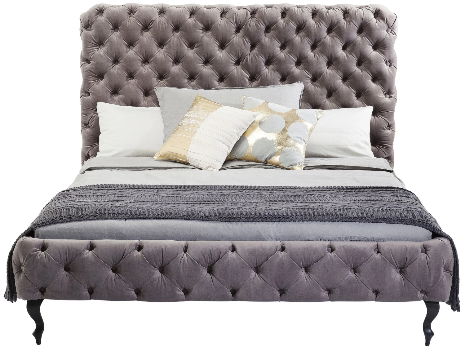 Bett Desire Hoch Silbergrau 180x200 Cm – Bild 3