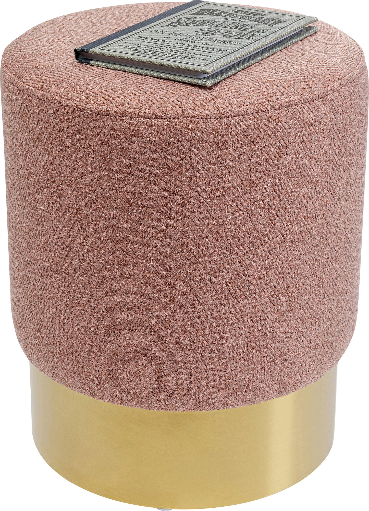 Hocker Cherry Lina Rose Brass Ø35cm – Bild 2