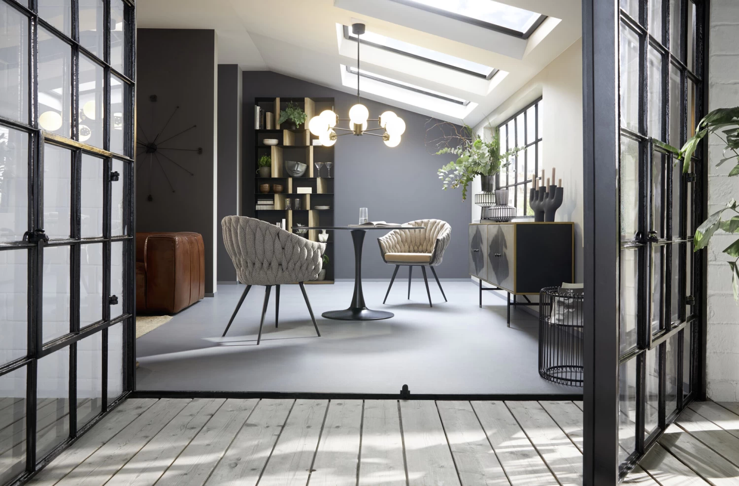 Armlehnstuhl Knot Tweed – Bild 16