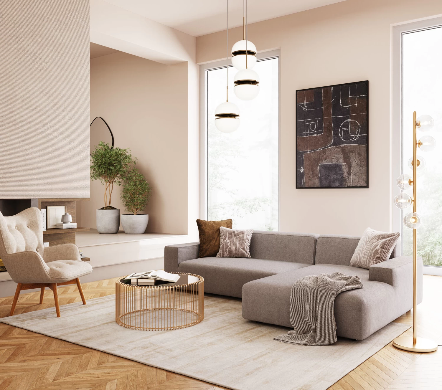 Freistil Ecksofa 175 Rechts – Bild 3