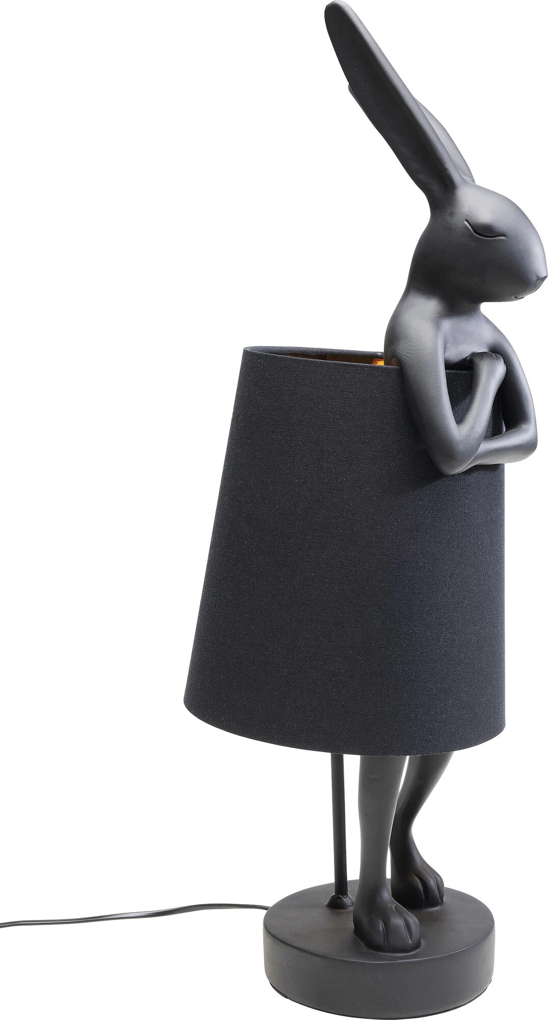 Tischleuchte Animal Rabbit Matt Schwarz 68cm – Bild 2