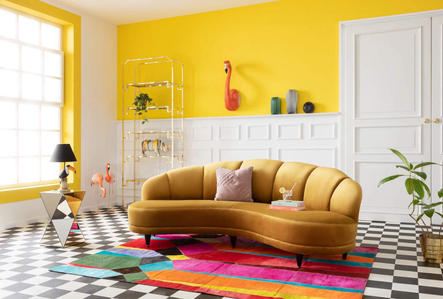 Sofa Dschinn 3-Sitzer Amber 233cm – Bild 8