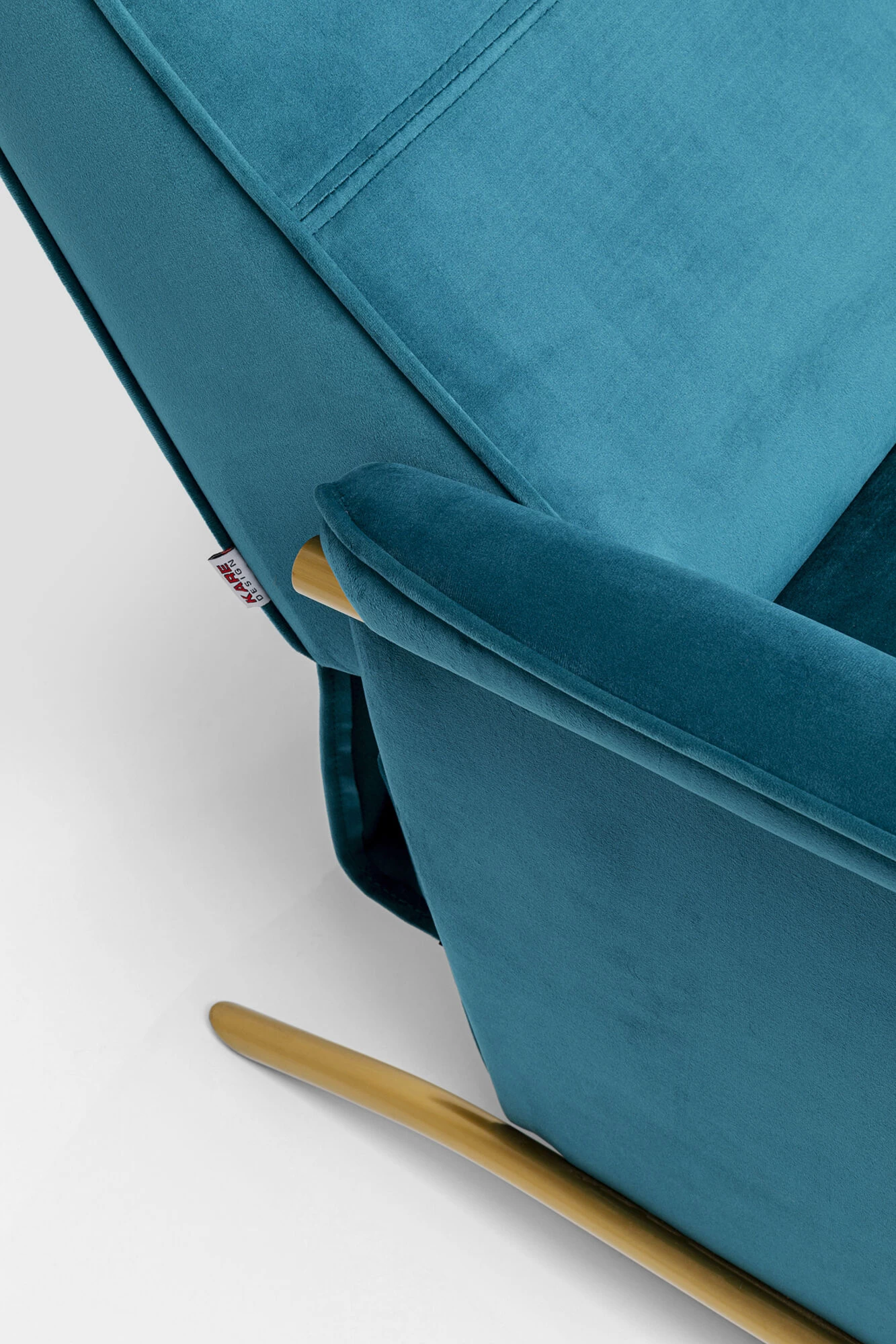 Relaxsessel Lazy Velvet Blau – Bild 13