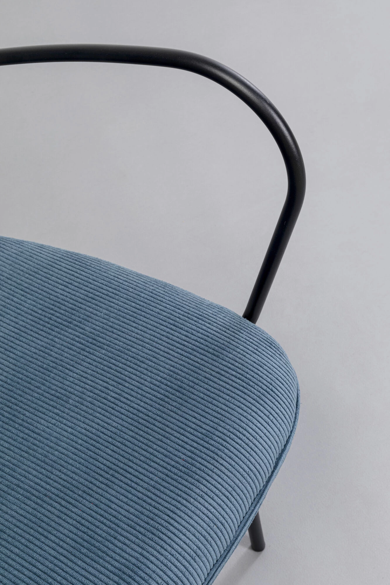 Armlehnstuhl Viola Blau – Bild 8