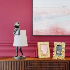 Tischleuchte Animal Frog Grau