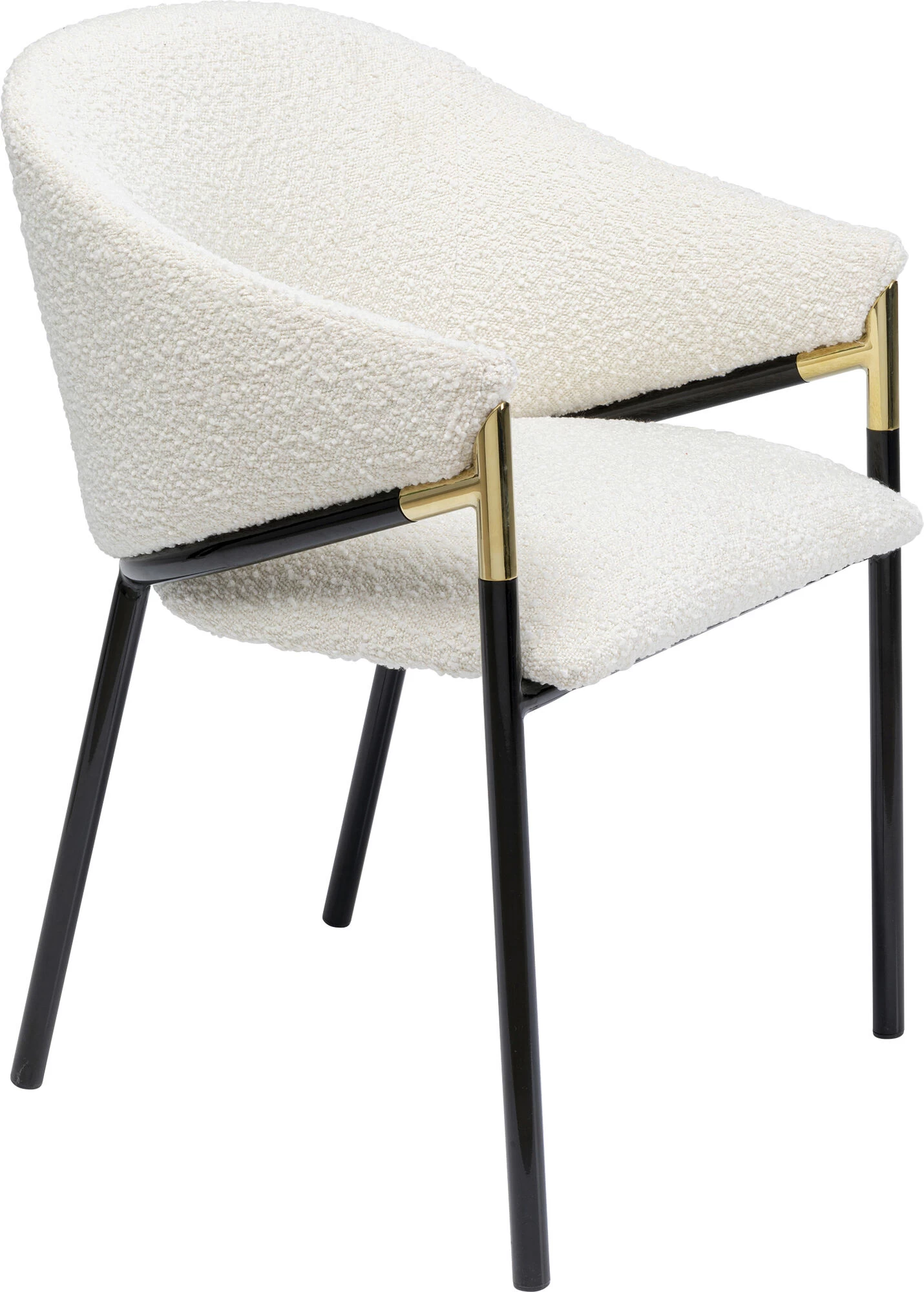 Armlehnstuhl Boulevard Weiß – Bild 4