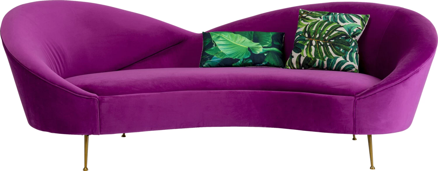 Sofa Night Fever 3-Sitzer Lila – Bild 10
