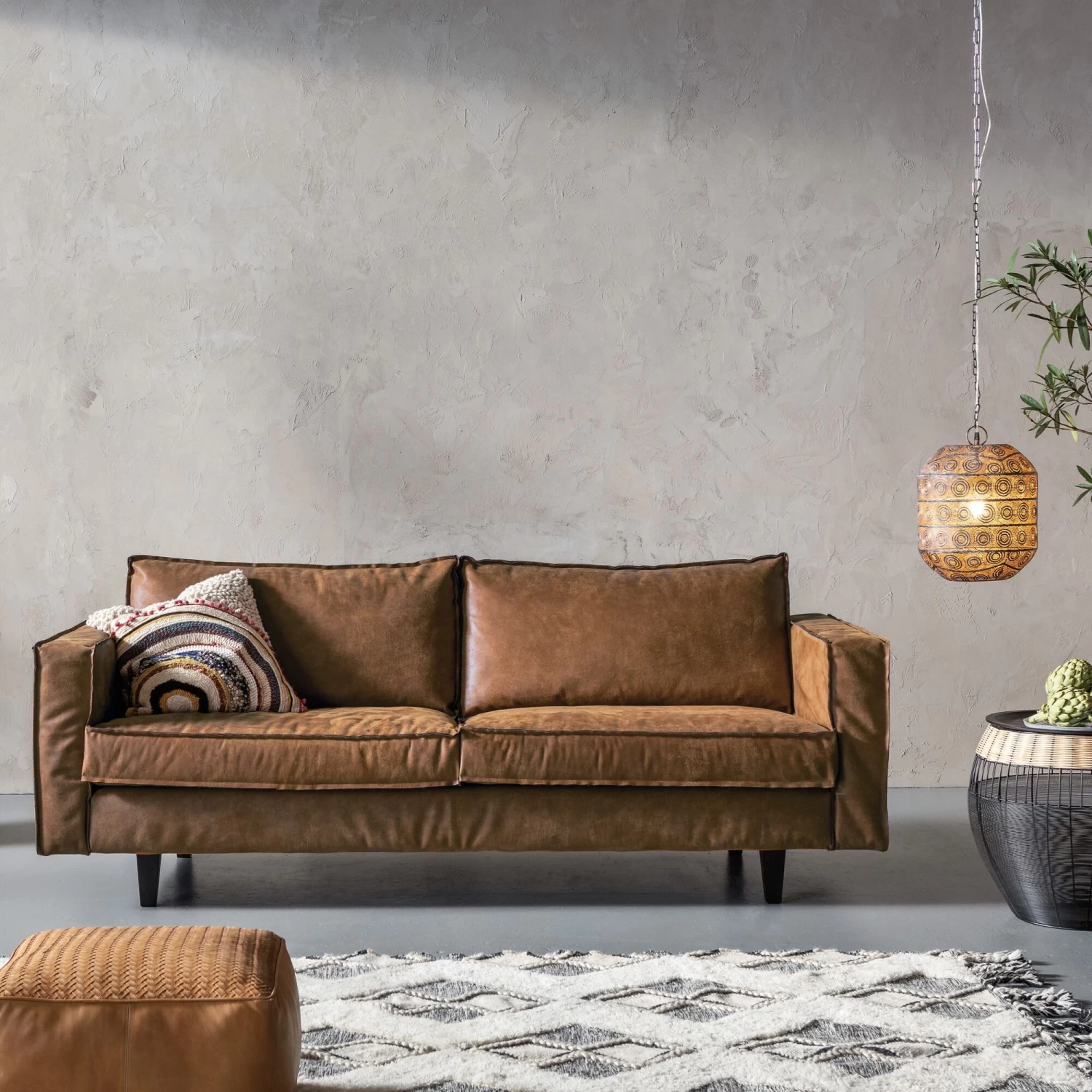 Sofa Neo 2-Sitzer Tobacco