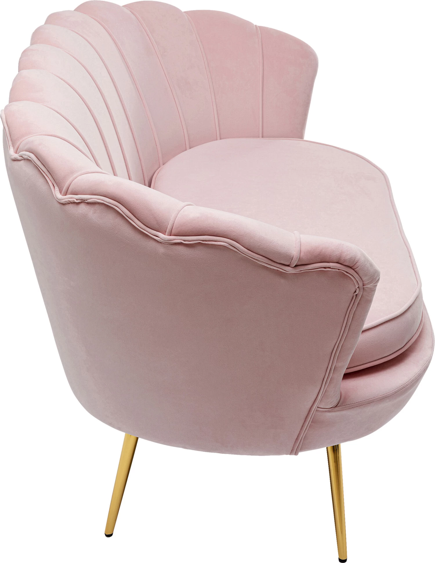 Sofa Water Lily 2-Sitzer Gold Rosa – Bild 3