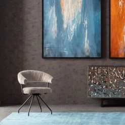 Drehstuhl Arabella Silber