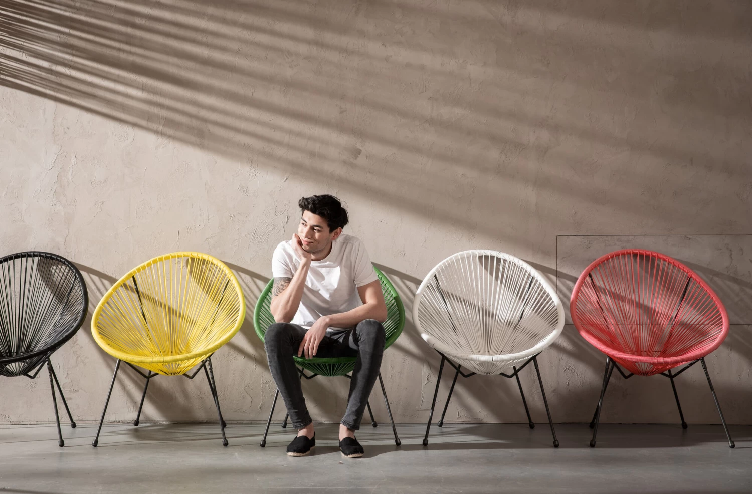 Sessel Acapulco Grün – Bild 4