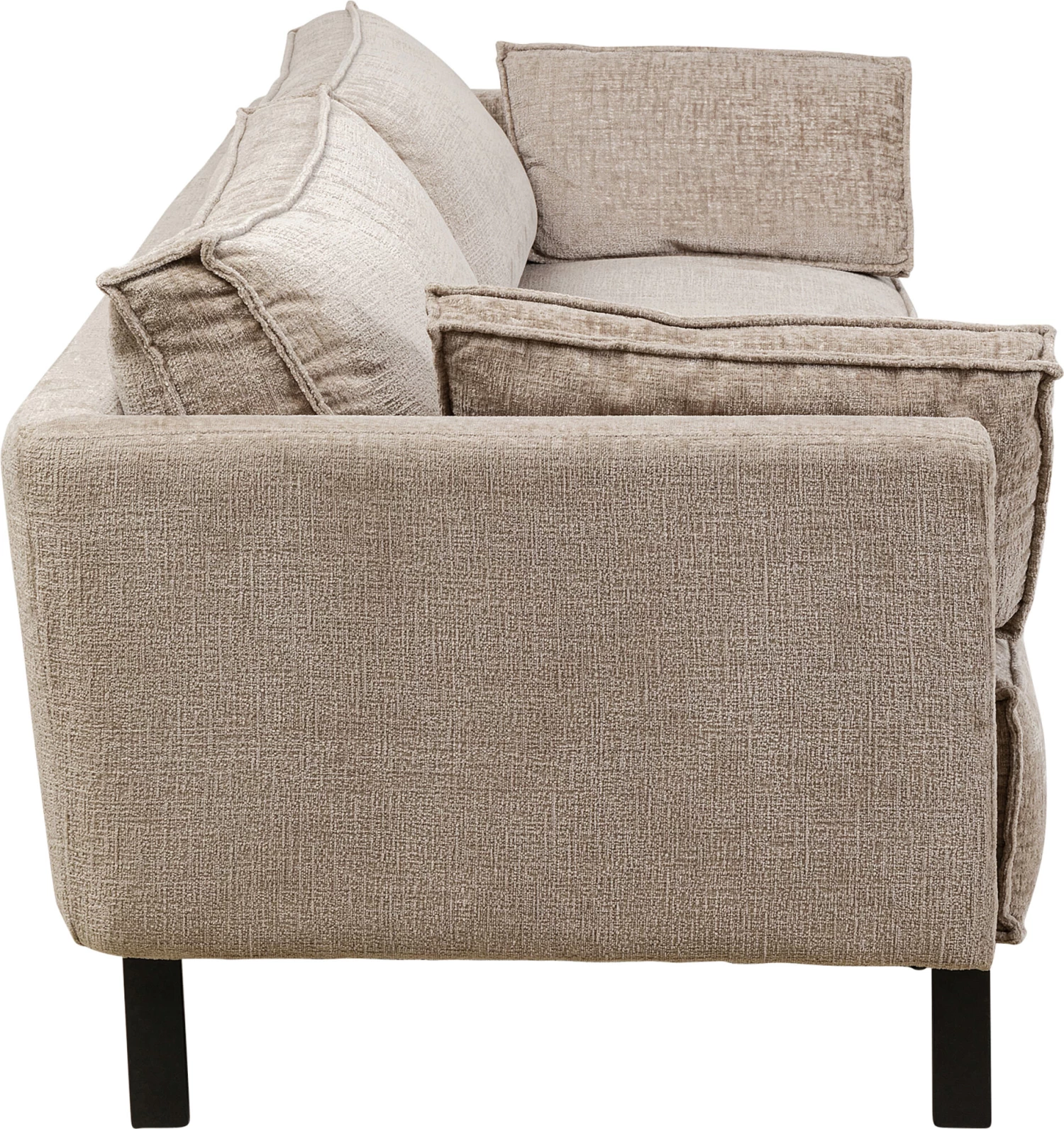 Sofa 3-Sitzer Victor Grau 233cm – Bild 4