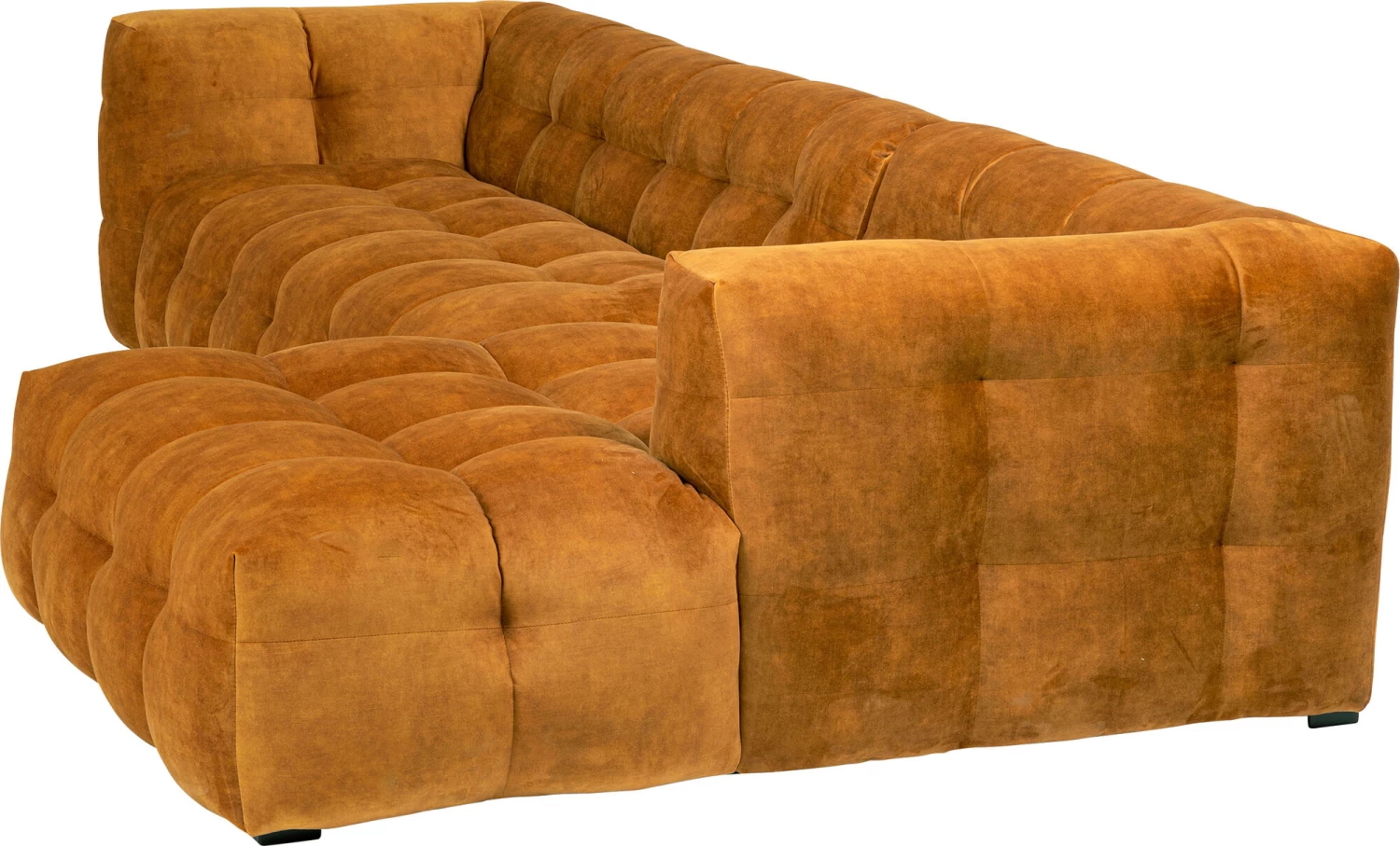 Ecksofa Salamanca Goldbraun Rechts – Bild 5