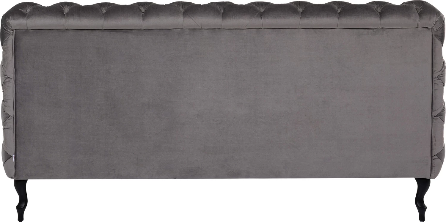 Bett Desire Velvet Silbergrau 200x200cm – Bild 10