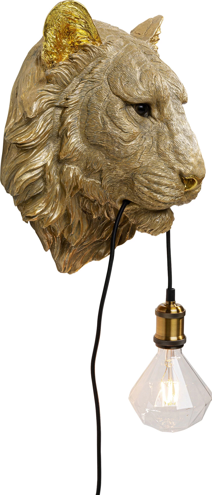 Wandleuchte Animal Tiger Head 34cm – Bild 5