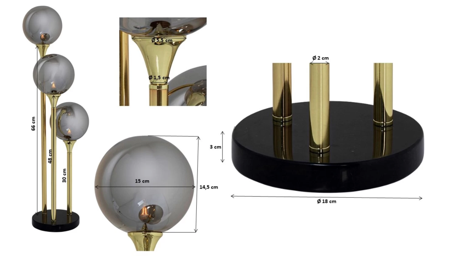 Tischleuchte Al Capone Tre – Bild 14