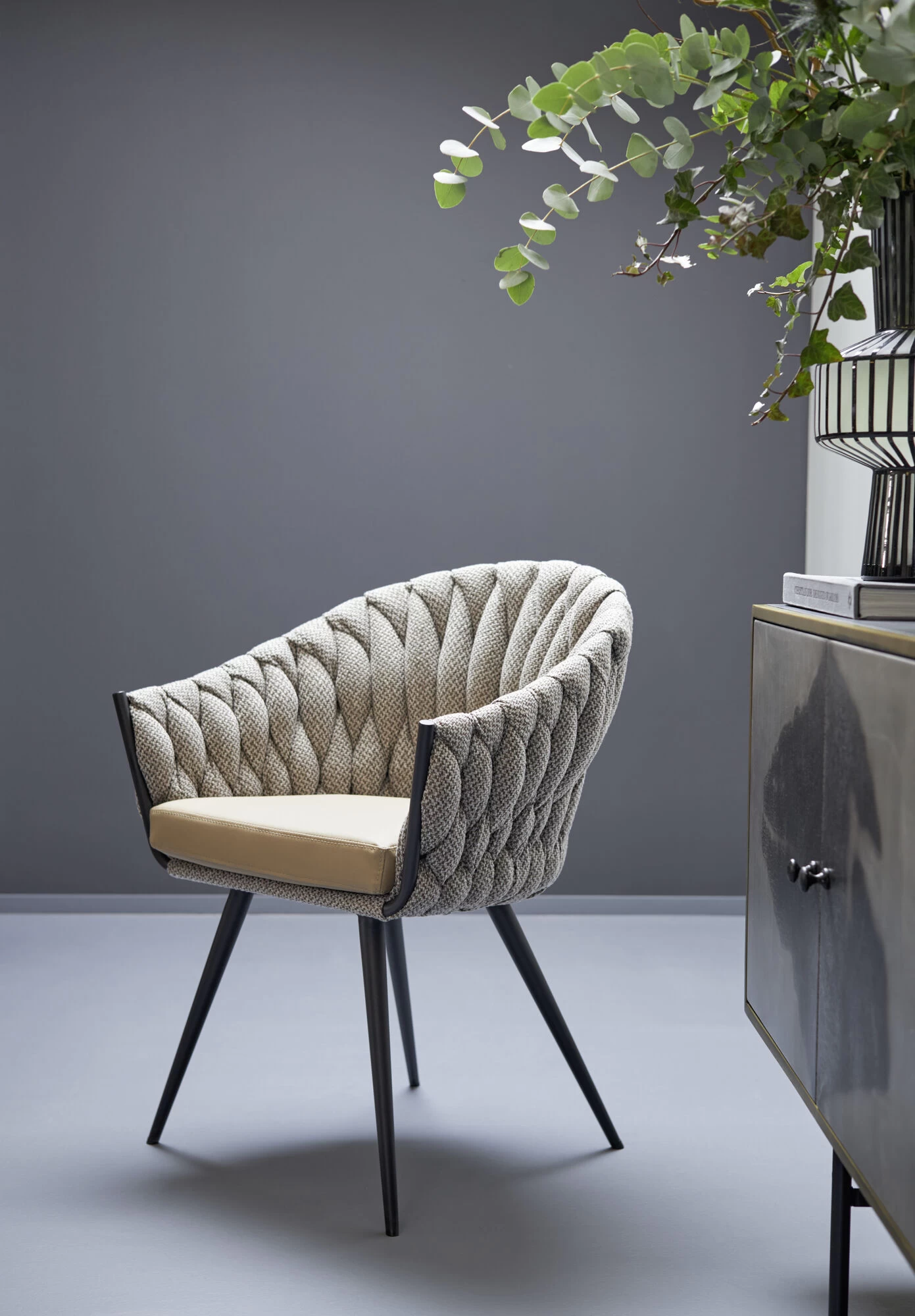 Armlehnstuhl Knot Tweed – Bild 8