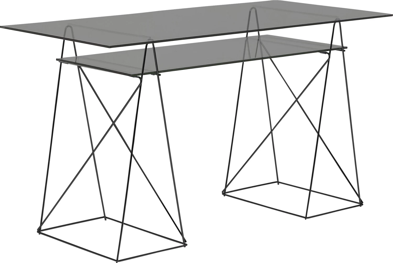 Glasset Polar 8mm ESG Smoke 65x130cm (2/tlg.)