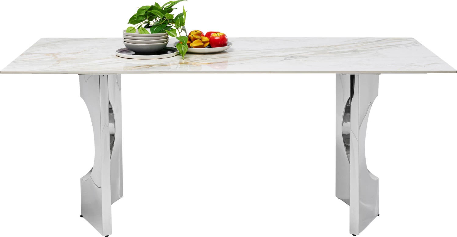 Tisch Eternity Oho Chrom Keramik 180x90cm – Bild 2