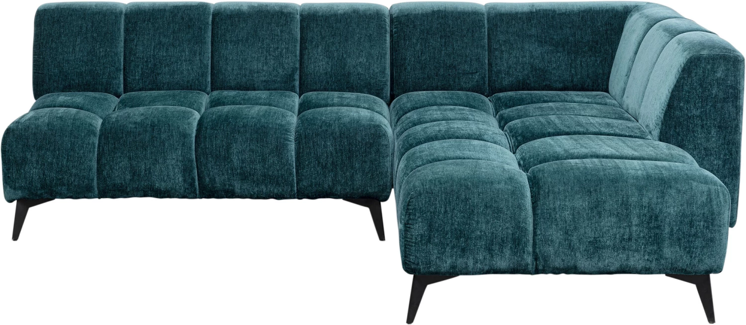 Ecksofa Nia Glam Dunkelgrün Rechts 250cm – Bild 10