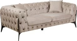 Sofa Bellissima 2-Sitzer Velvet Beige 200cm