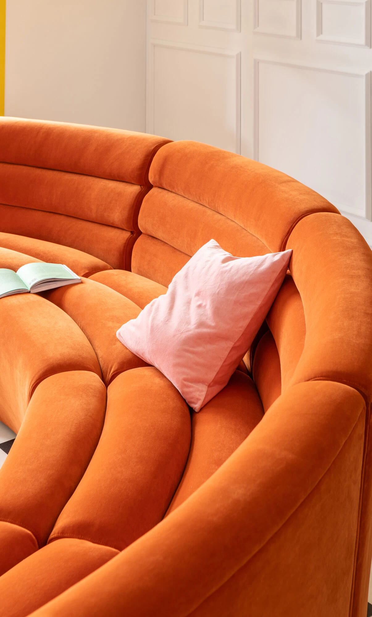 Sofa Element Wave Orange – Bild 8