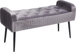 Bank Lofty Grau Schwarz