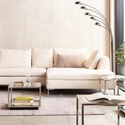 Couchtisch Luigi Silber (4/Set)