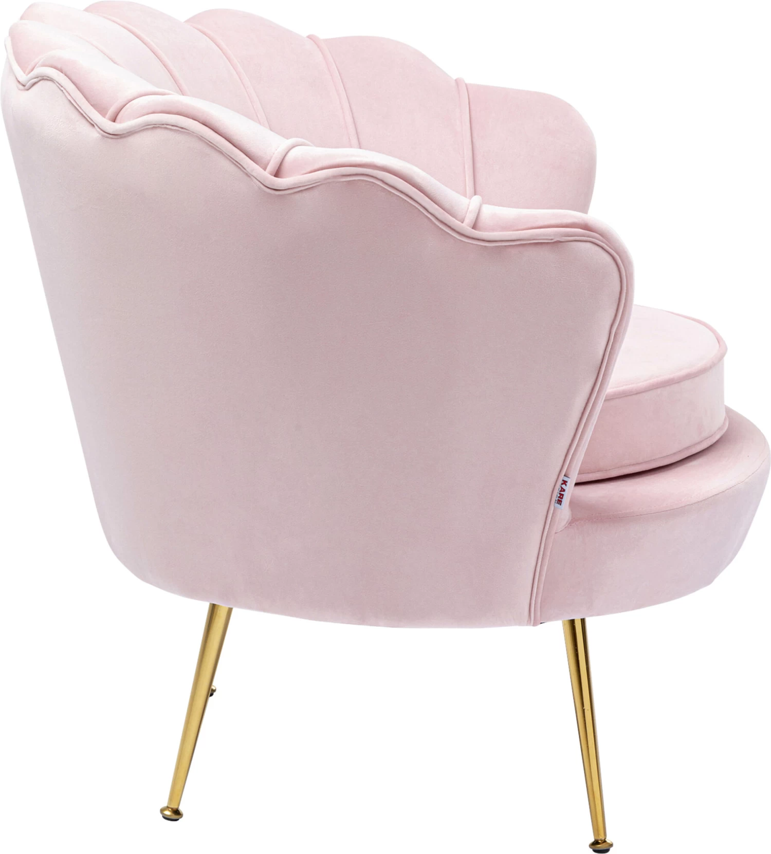 Sessel Water Lily Gold Rosa – Bild 12