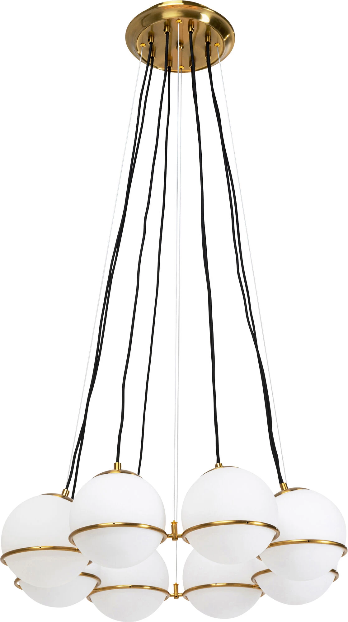 Hängeleuchte Globes Gold Ø71cm