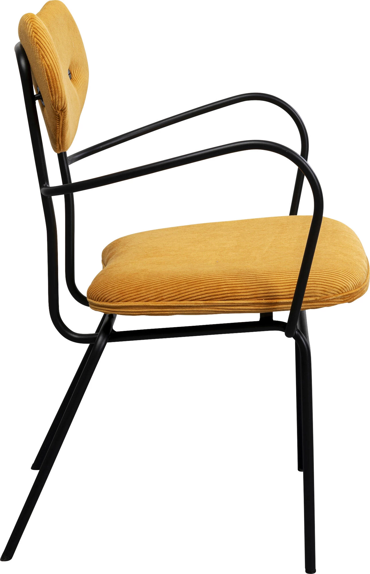 Armlehnstuhl Viola Gelb – Bild 3