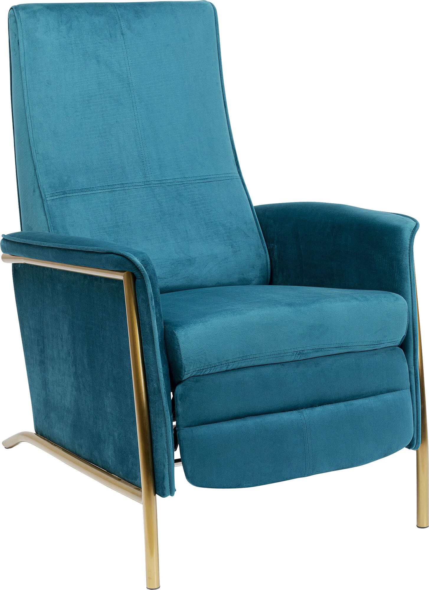 Relaxsessel Lazy Velvet Blau