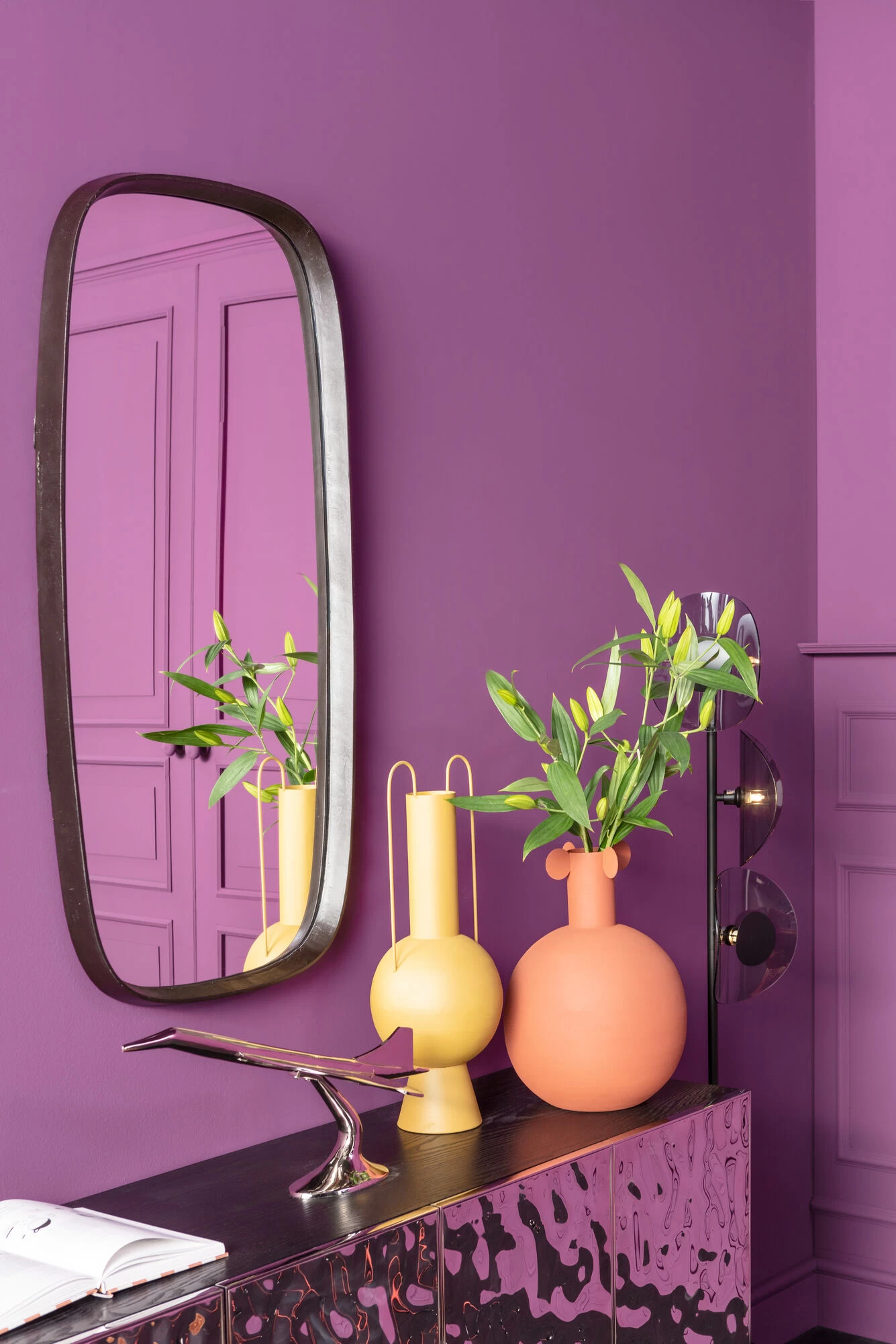 Wandspiegel Noomi Schwarz 122x58cm – Bild 5